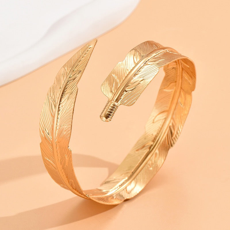 Textured Twig Arm Cuff