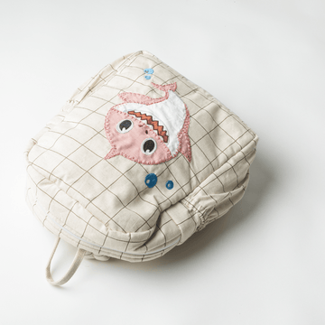 Pink Shark do do School Bag (Personalise)