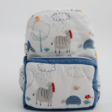 Happy Animal Tribe School Bag (Personalise)