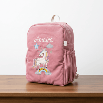 Handcrafted Unicorn Charm Corduroy Bag (Personalise)