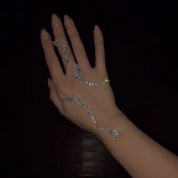 Blossom Glow hand jewellery