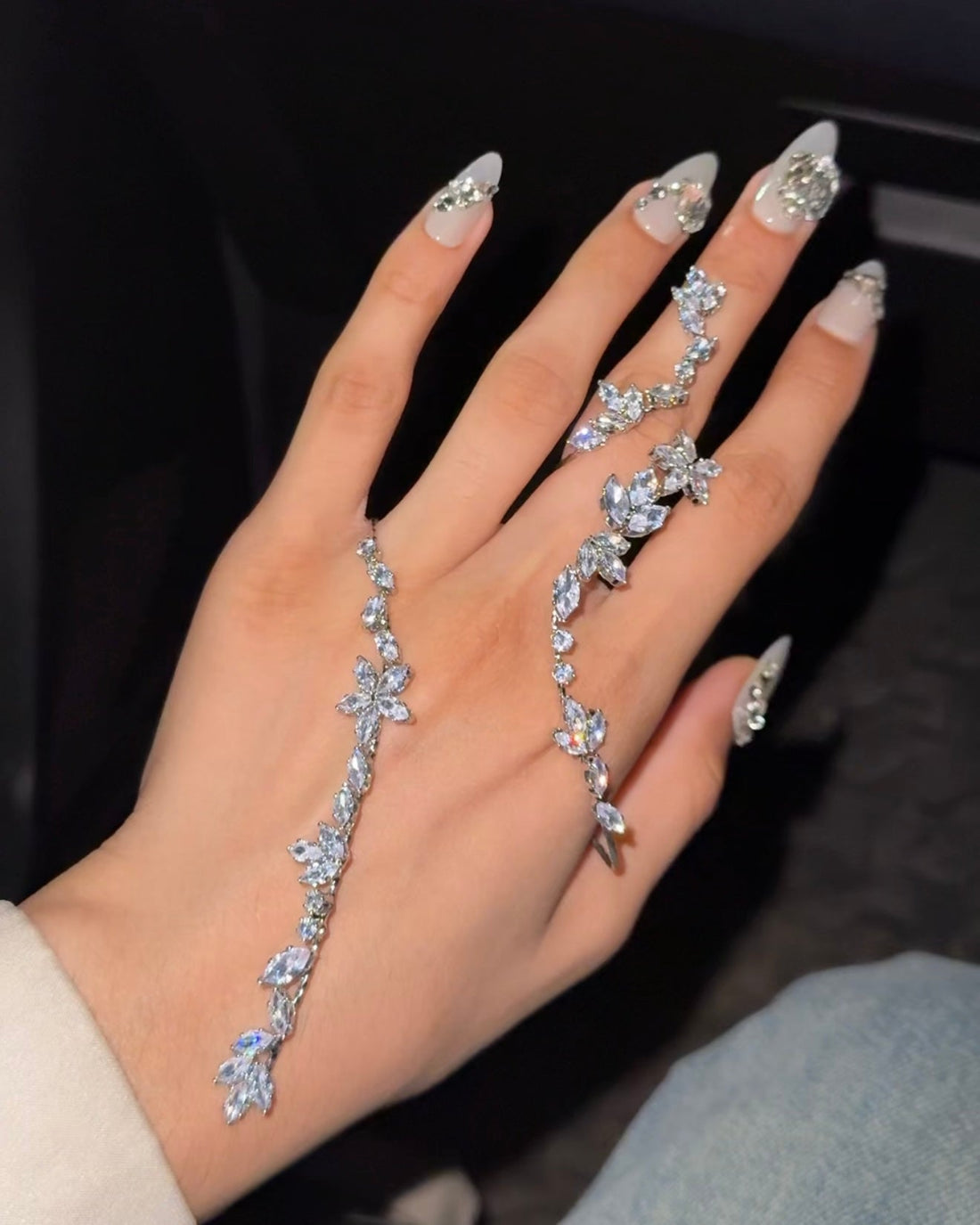 Blossom Glow hand jewellery